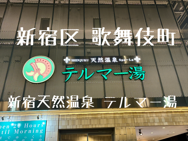 新宿 テルマー湯のサウナレポ!歌舞伎町のど真ん中にあるオアシスでととのう